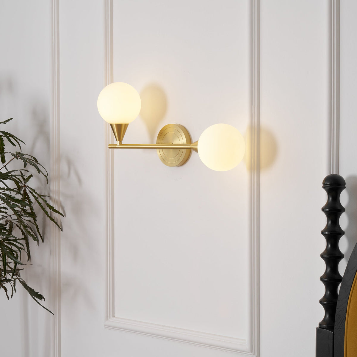 Orbilist wandlamp