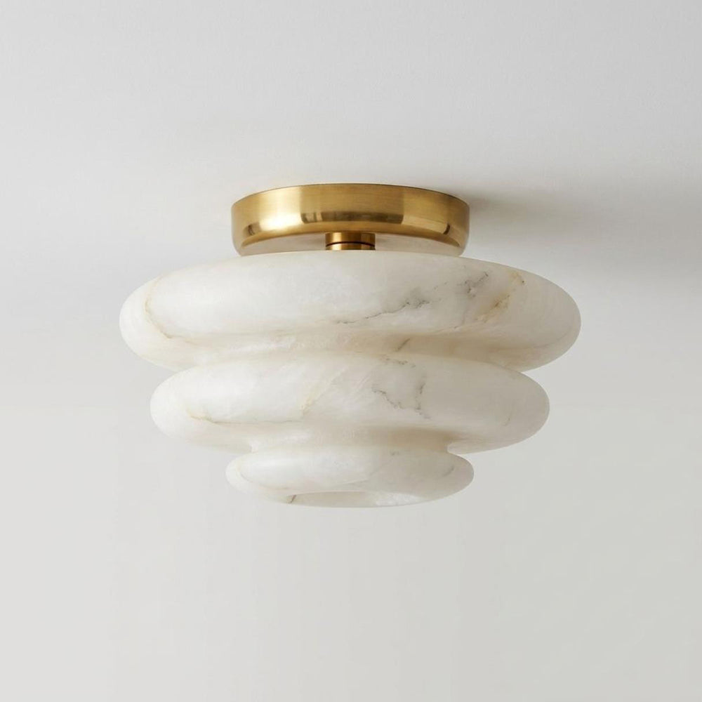 Nivueria albasten vlakke plafondlamp