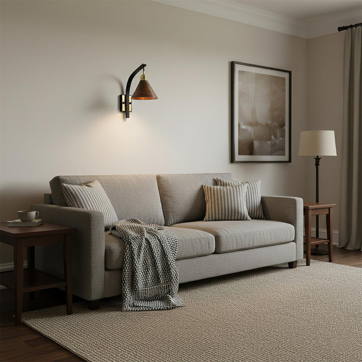 Cirisiella Arc wandlamp