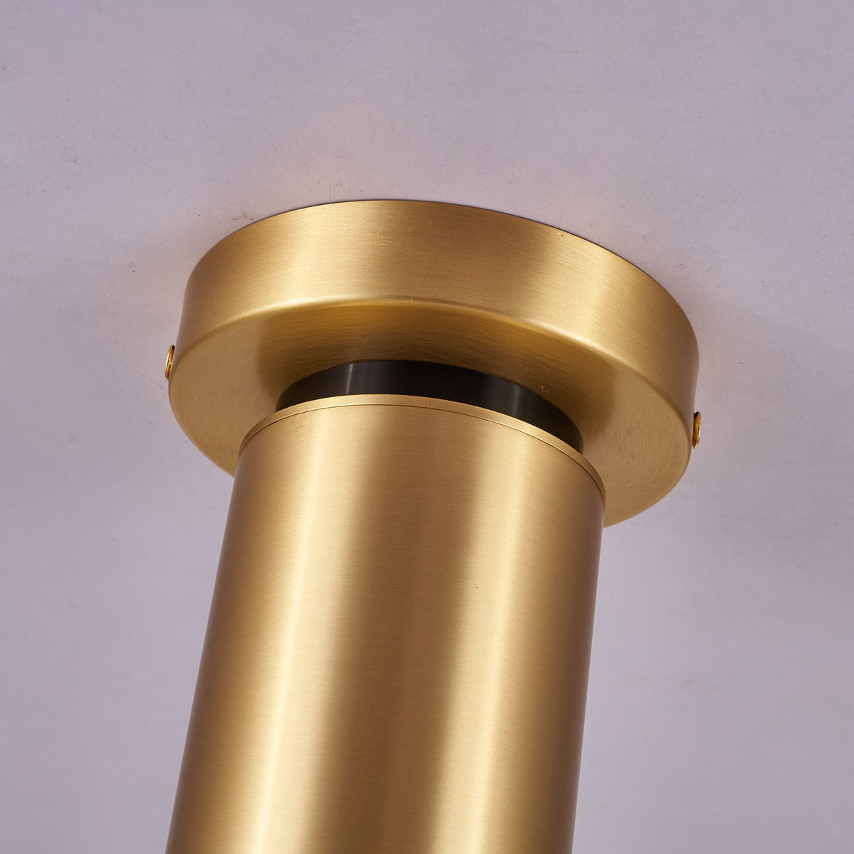 Syloran moderne minimalistische plafondlamp van messing