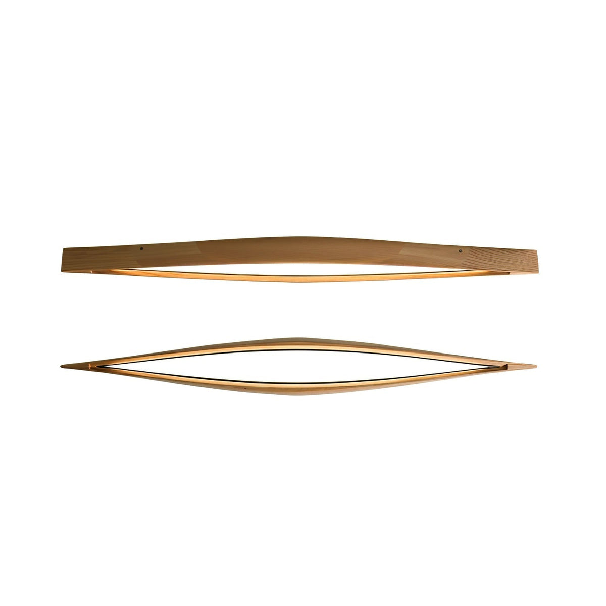 Alnoreth Nordic Horizon Lineaire plafondlamp van hout