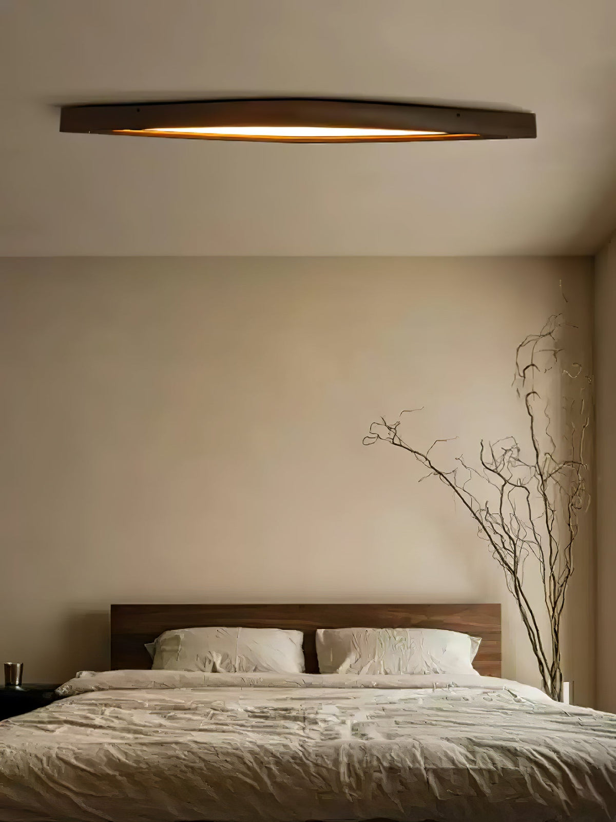 Alnoreth Nordic Horizon Lineaire plafondlamp van hout