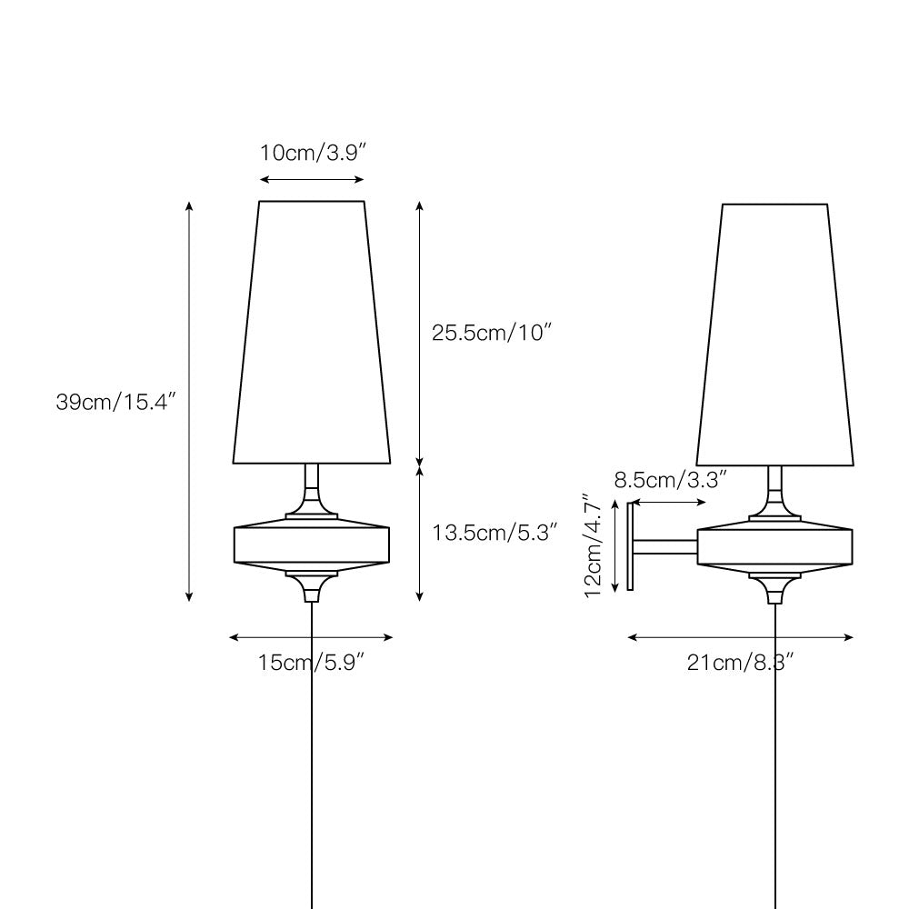 Elaerelle wandlamp