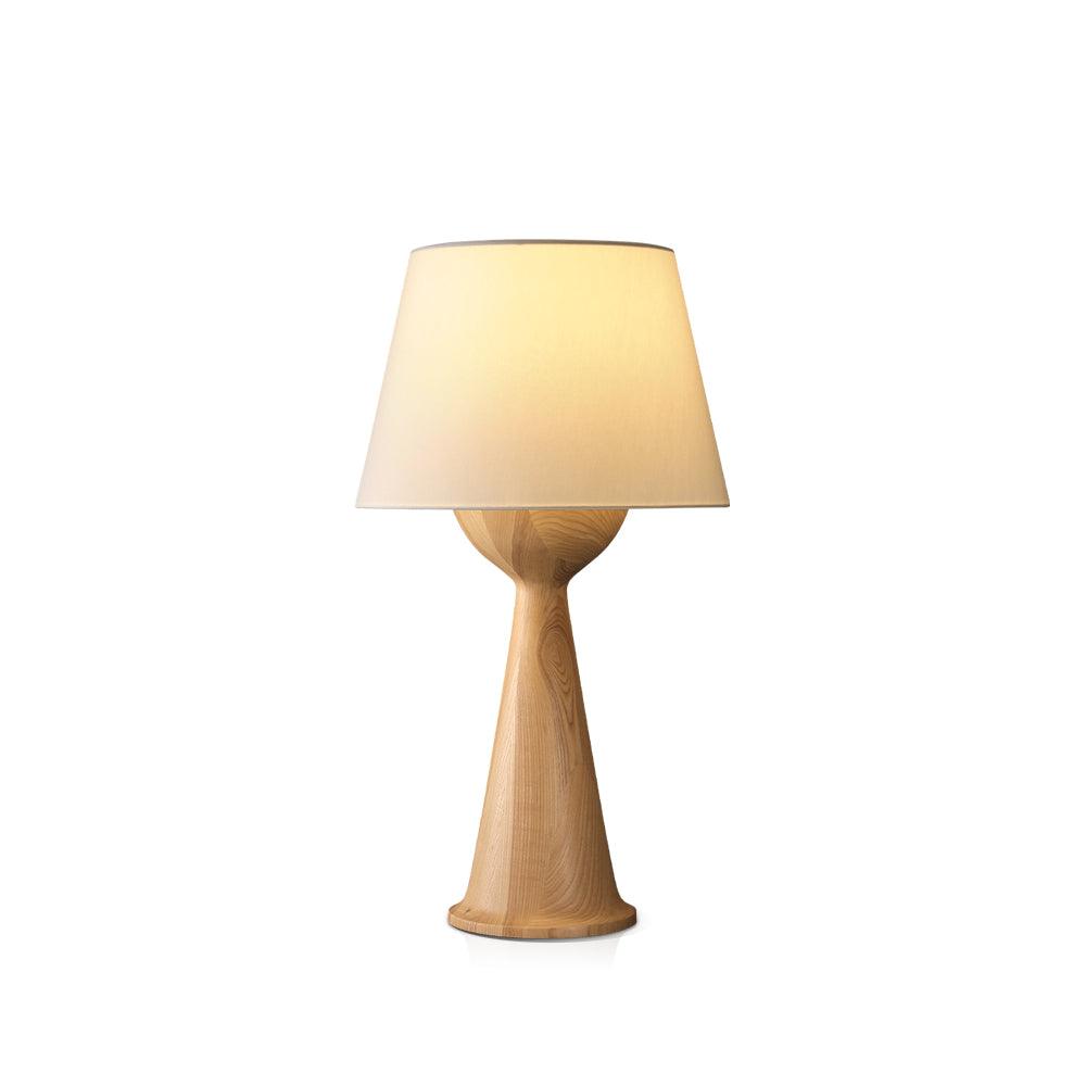 Tempo Vintage houten tafellamp