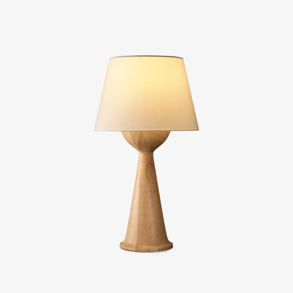 Tempo Vintage houten tafellamp