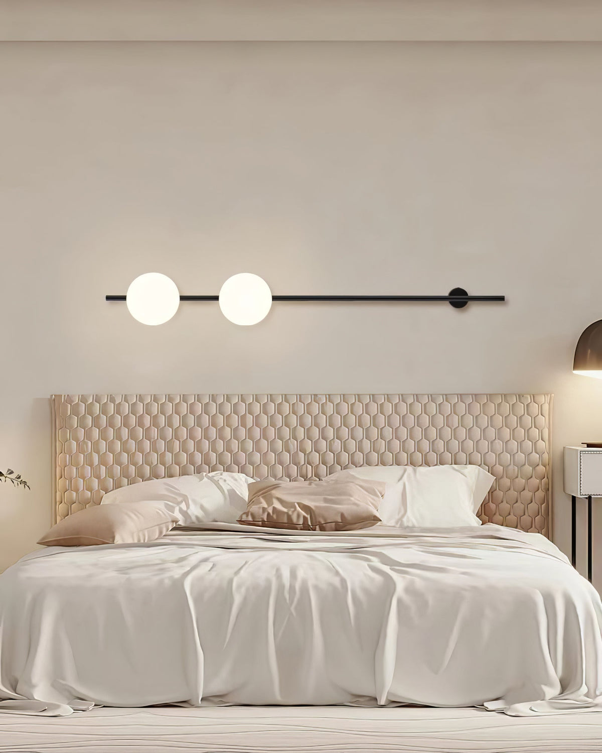 Nerylor Moderne minimalistische wandlamp van glas