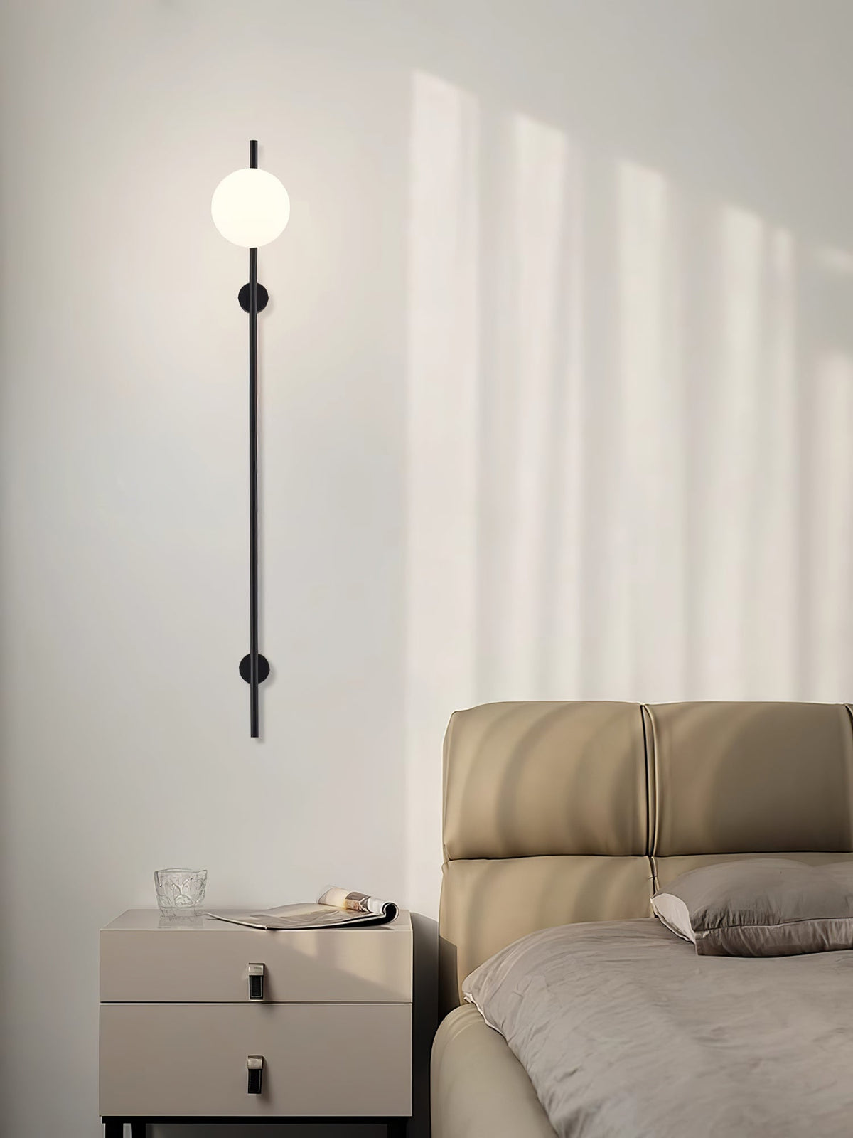 Nerylor Moderne minimalistische wandlamp van glas