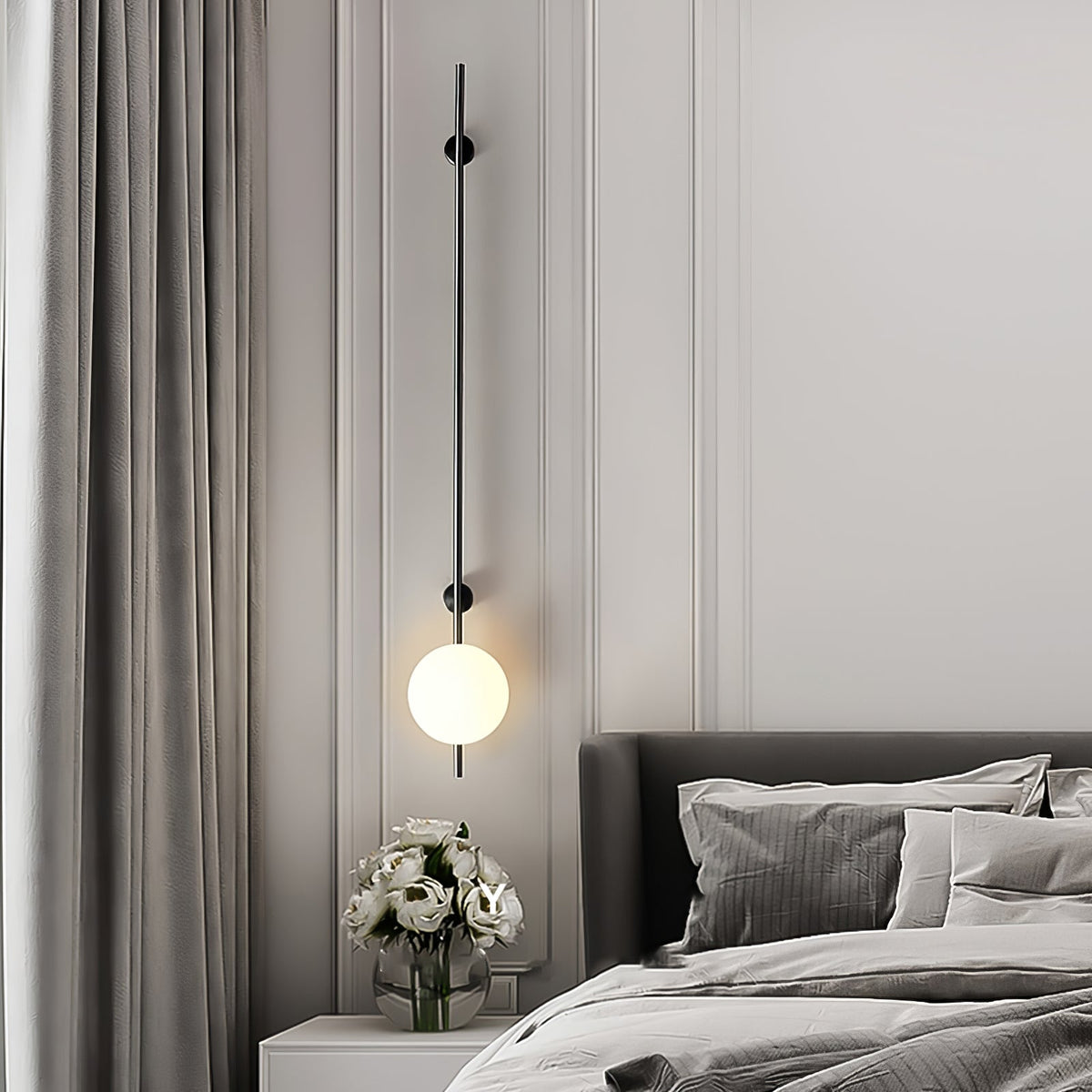 Nerylor Moderne minimalistische wandlamp van glas