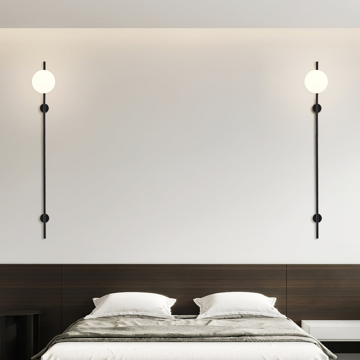 Nerylor Moderne minimalistische wandlamp van glas
