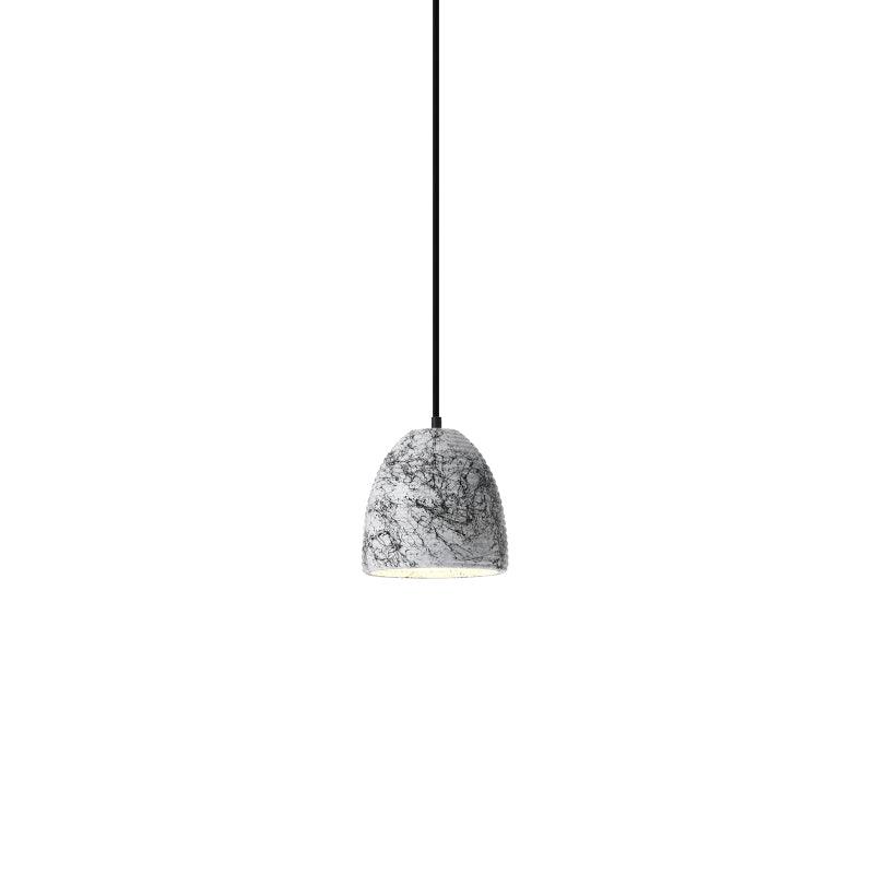 Moderne hanglamp van marmer en cement