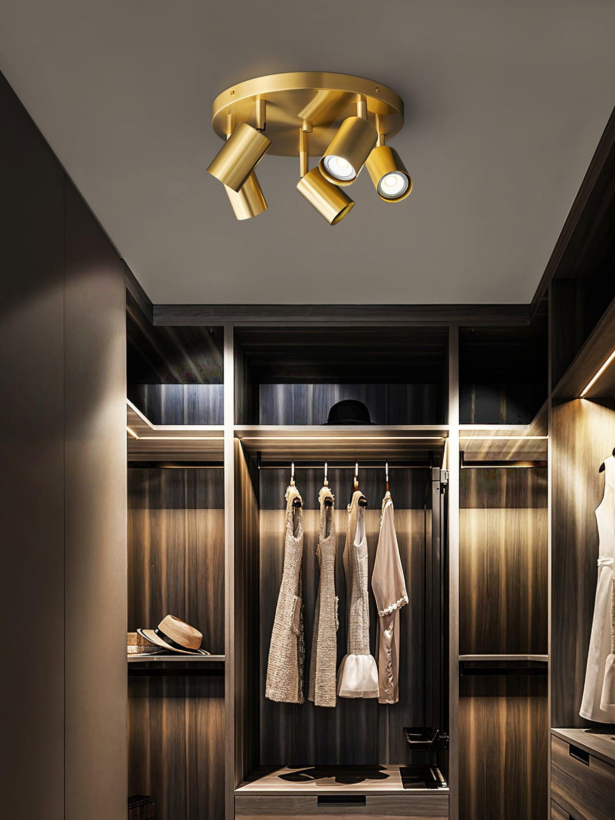 Quin plafondlamp cilindrisch verstelbaar modern