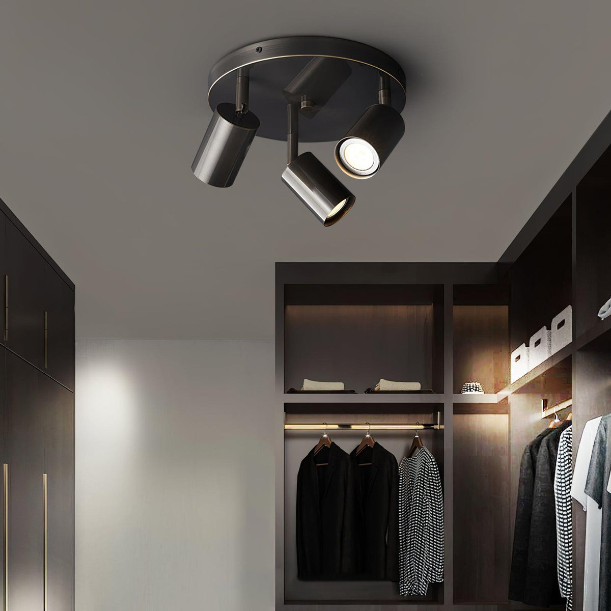 Quin plafondlamp cilindrisch verstelbaar modern