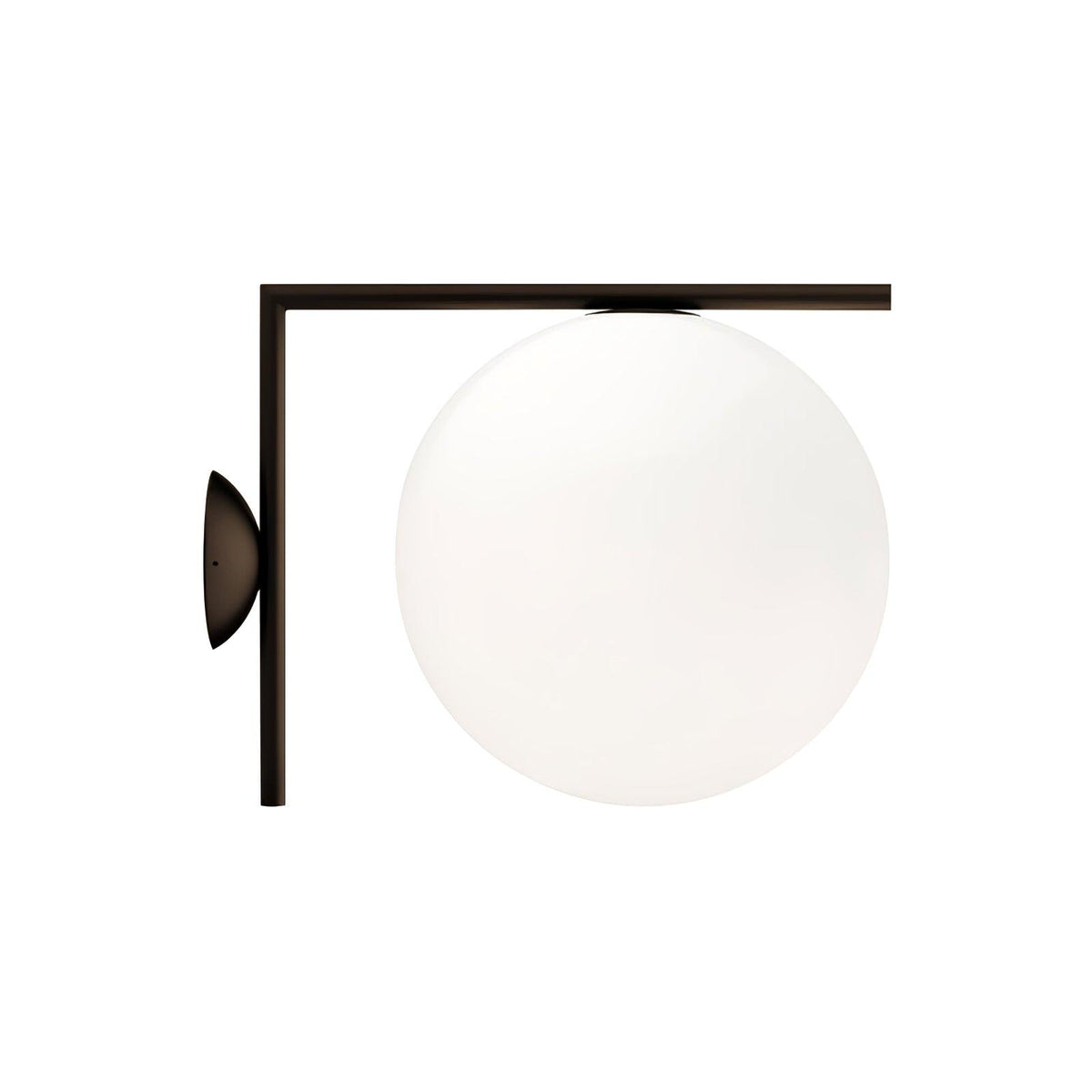 Joanna moderne minimalistische wandlamp van melkglas