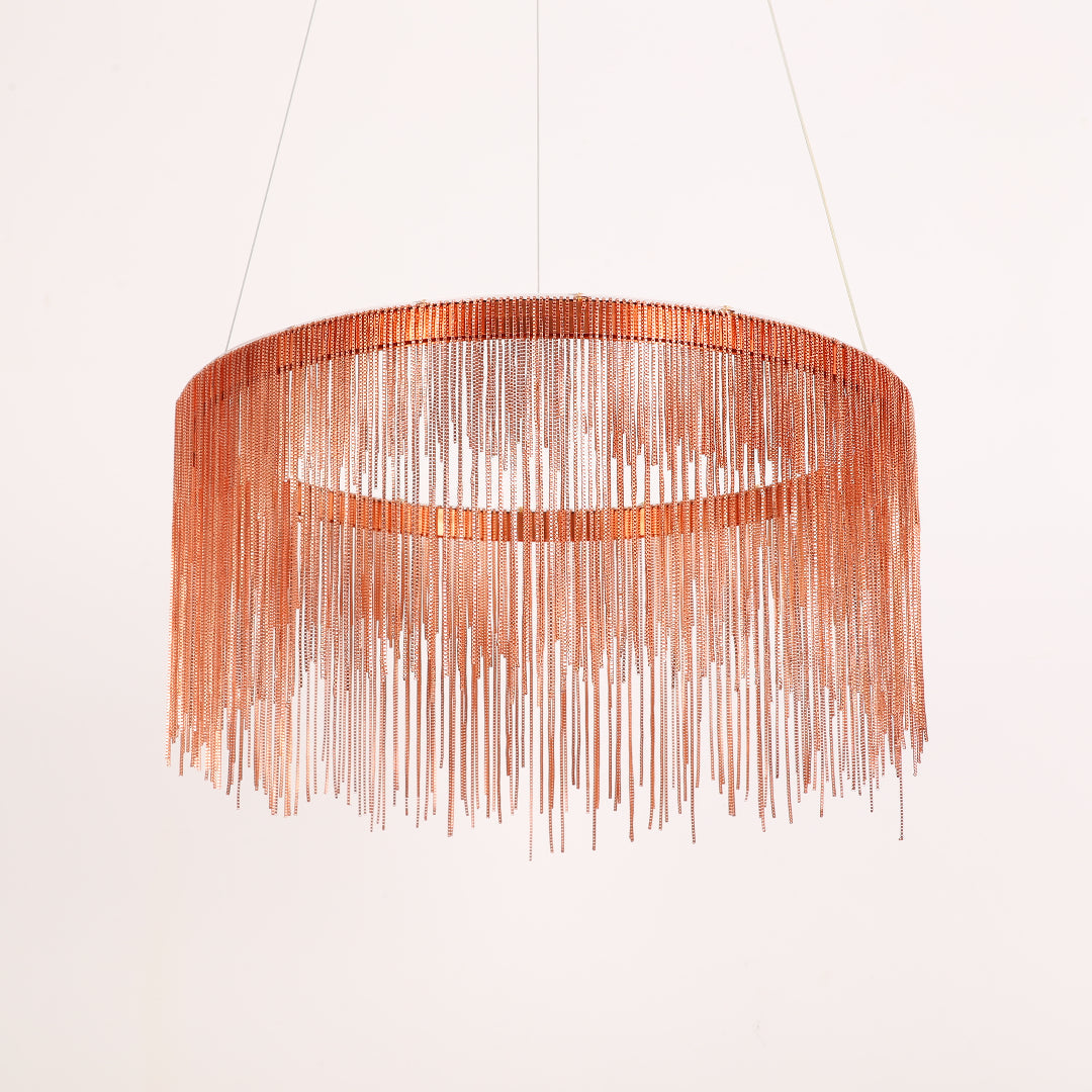 Marilyn Design Grote LED Hanglamp Zwart Wit Gouden Metaal Woonkamer