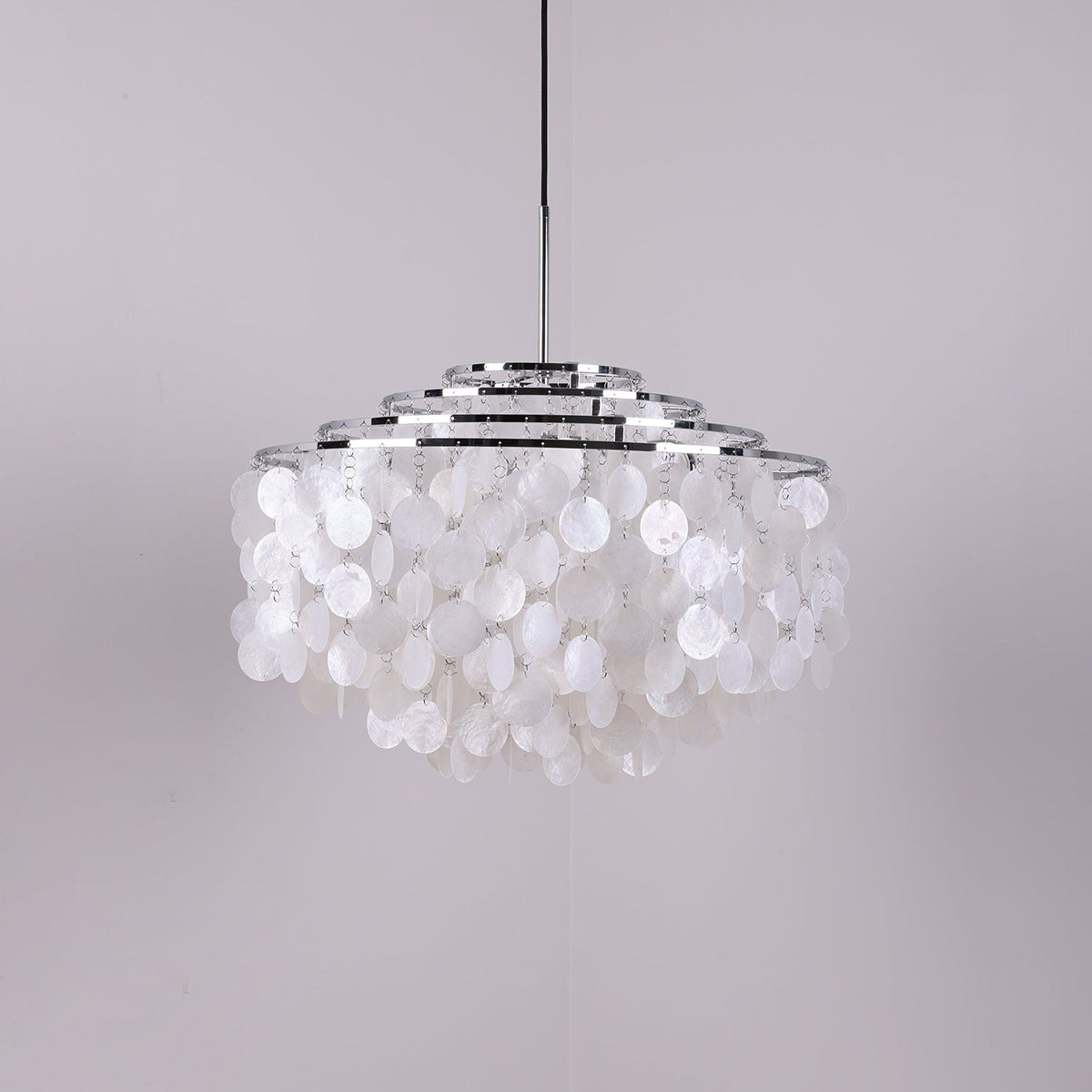 Rivena hanglamp Ronde Schelp Ring
