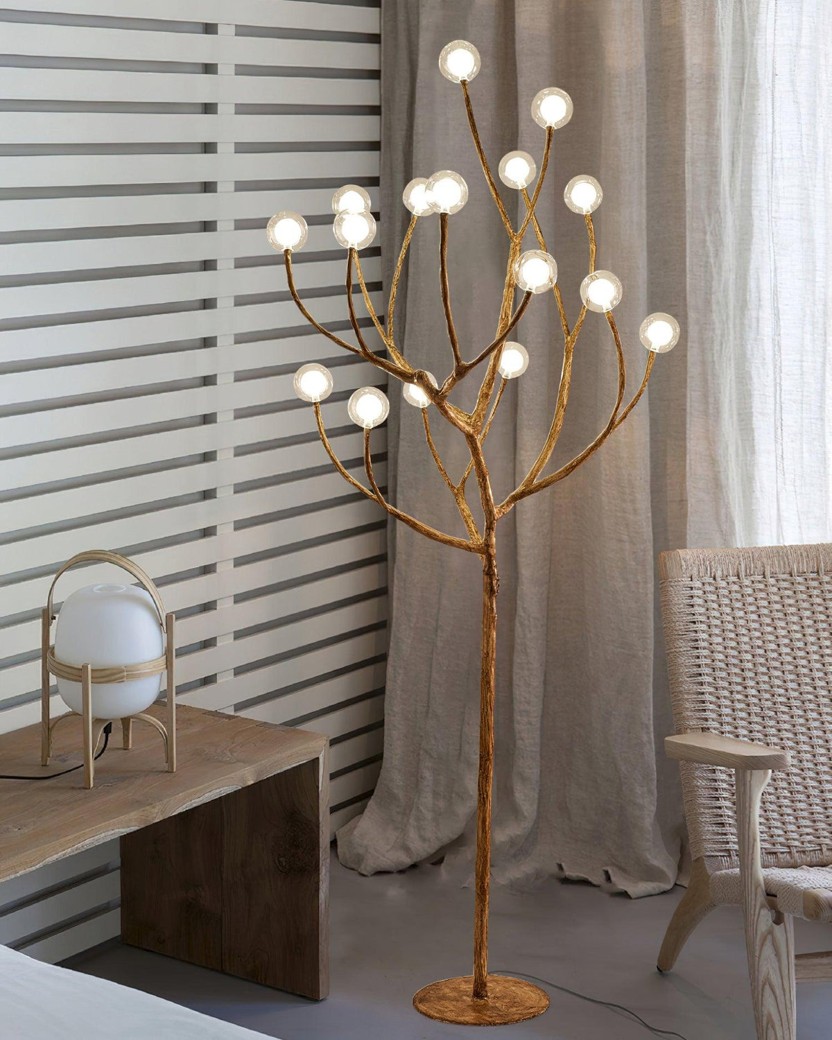 Nue hars vloerlamp