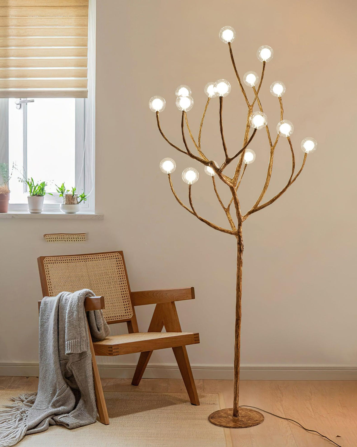 Nue hars vloerlamp