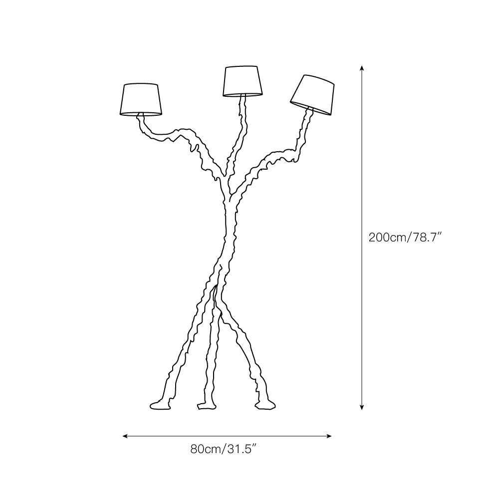 Branny vloerlamp