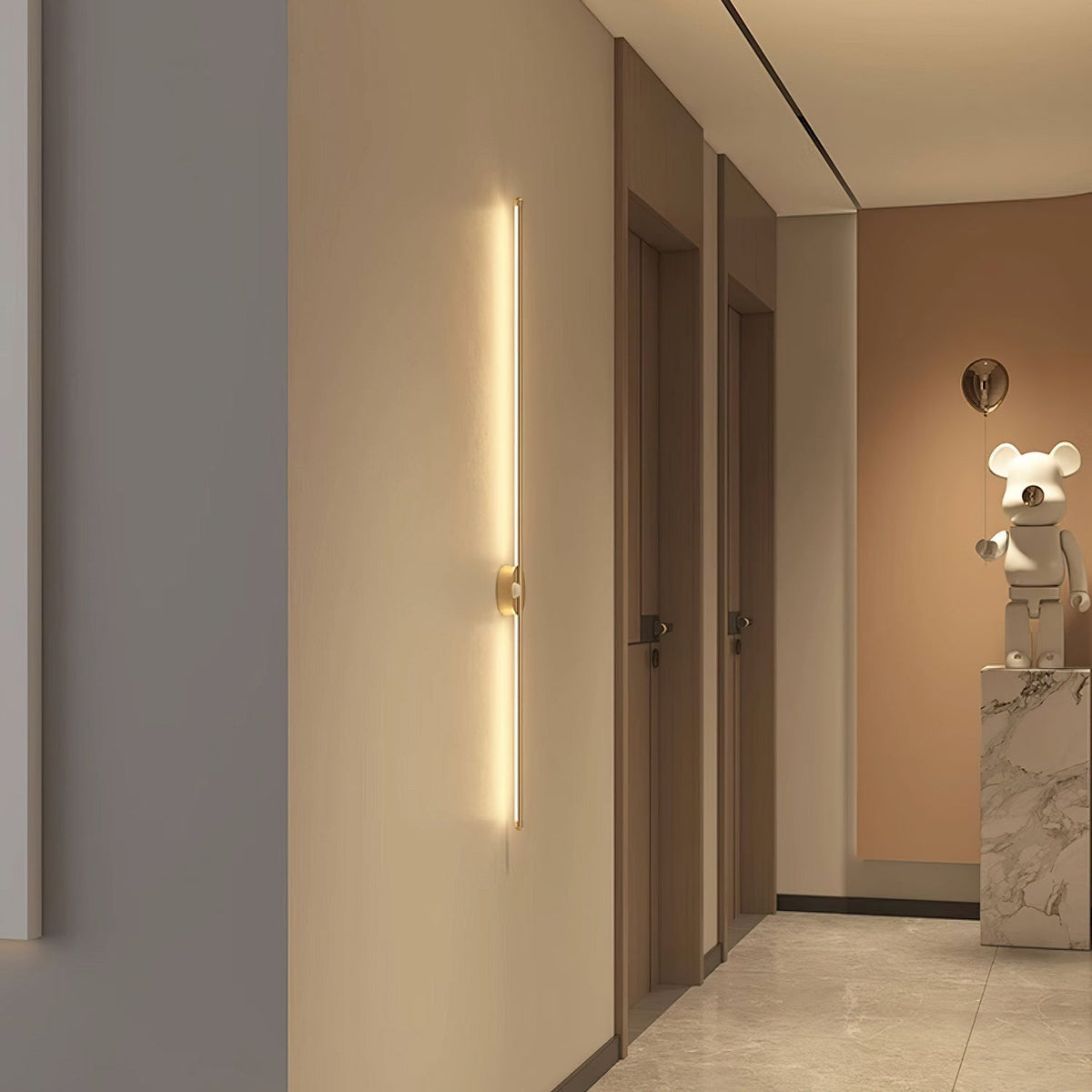 Norielia wandlamp oplaadbaar lineair minimalistisch