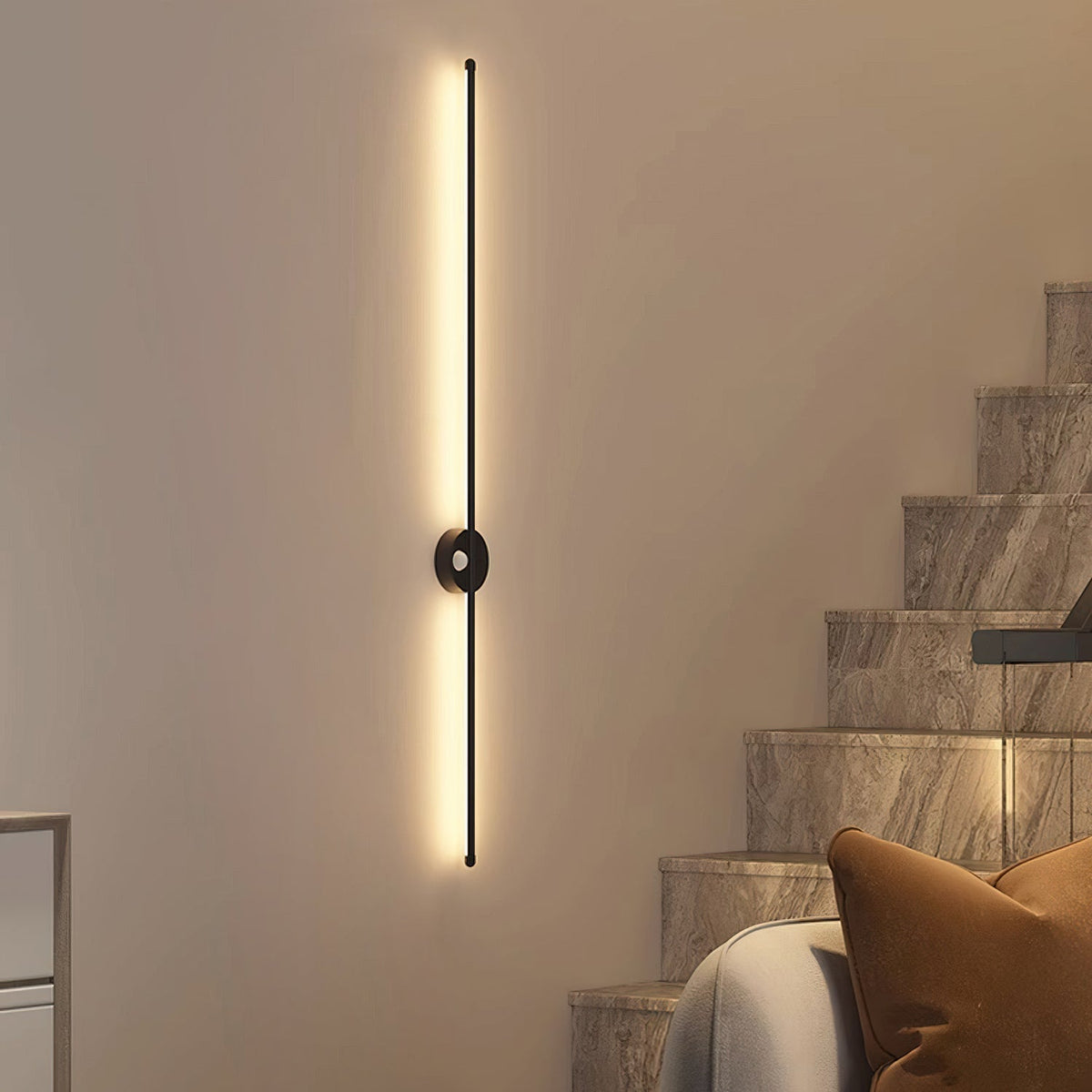 Norielia wandlamp oplaadbaar lineair minimalistisch