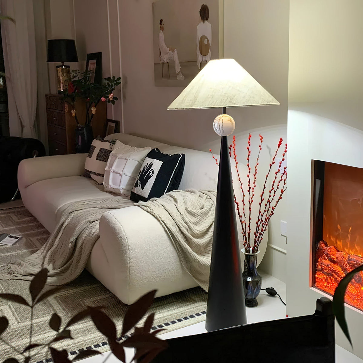 Elaaraine vloerlamp