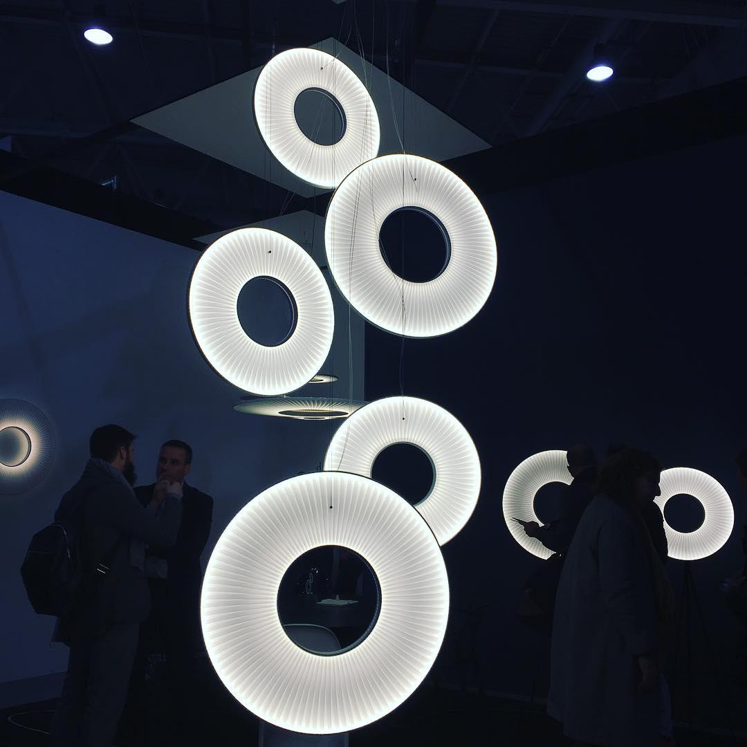 Lumira hanglamp witte stof klassiek