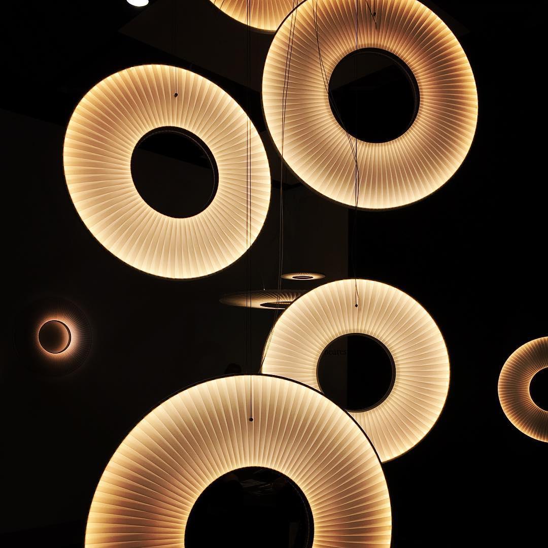 Lumira hanglamp witte stof klassiek