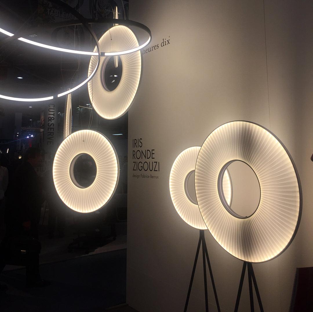 Lumira hanglamp witte stof klassiek