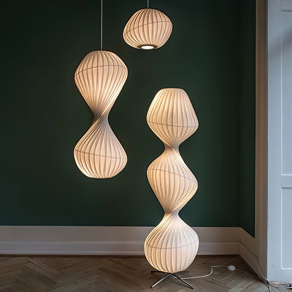 Alcareth Premium Noordse kunst kunststof hanglamp