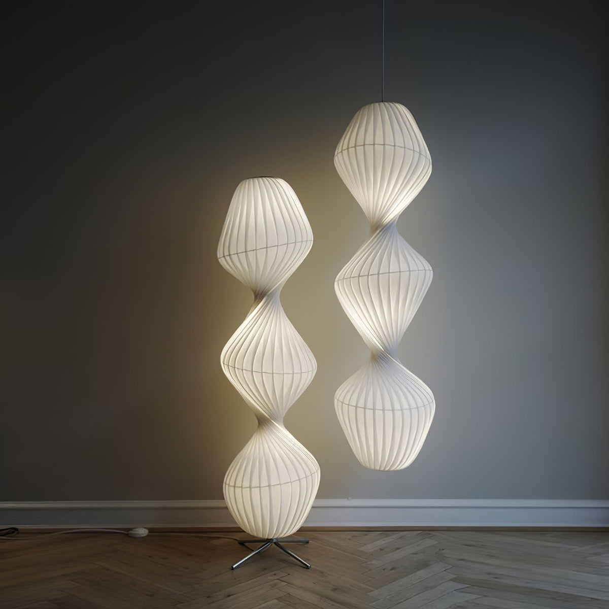 Alcareth Premium Noordse kunst kunststof hanglamp