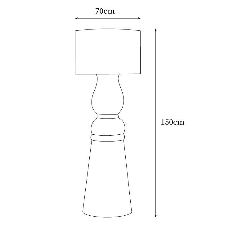 Isobel vloerlamp