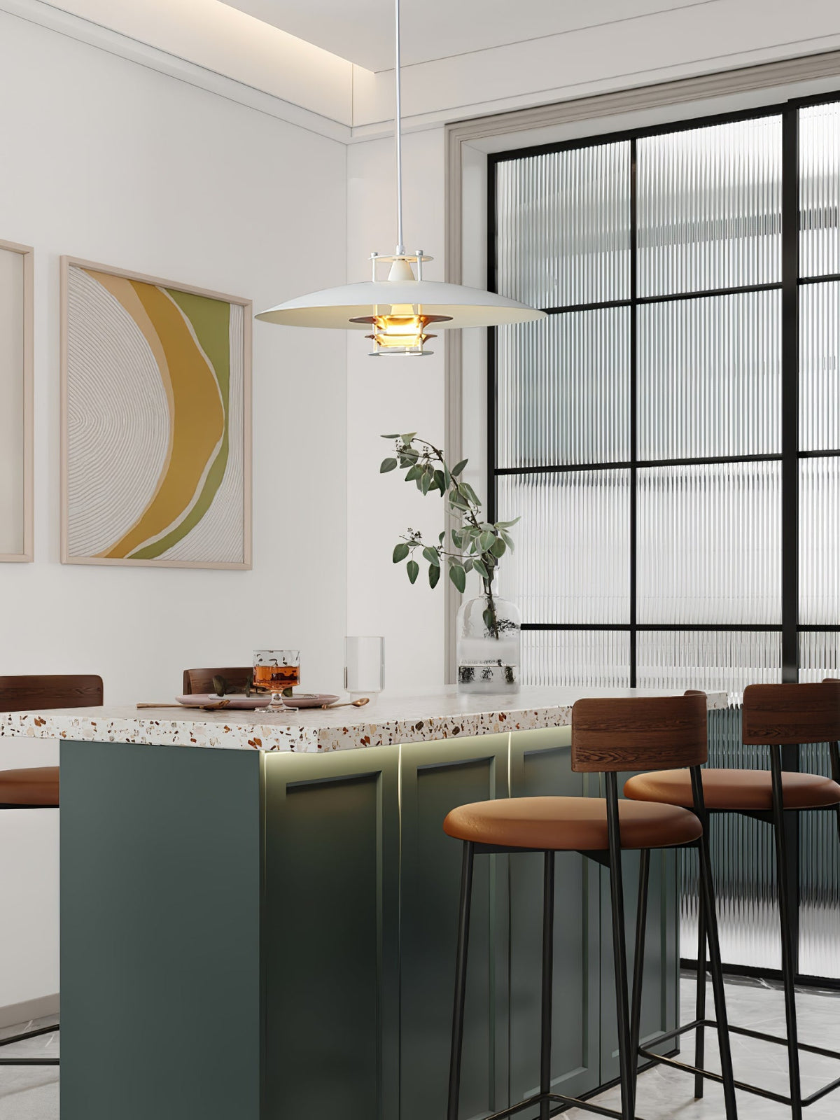 Feraaya moderne hanglamp van aluminium