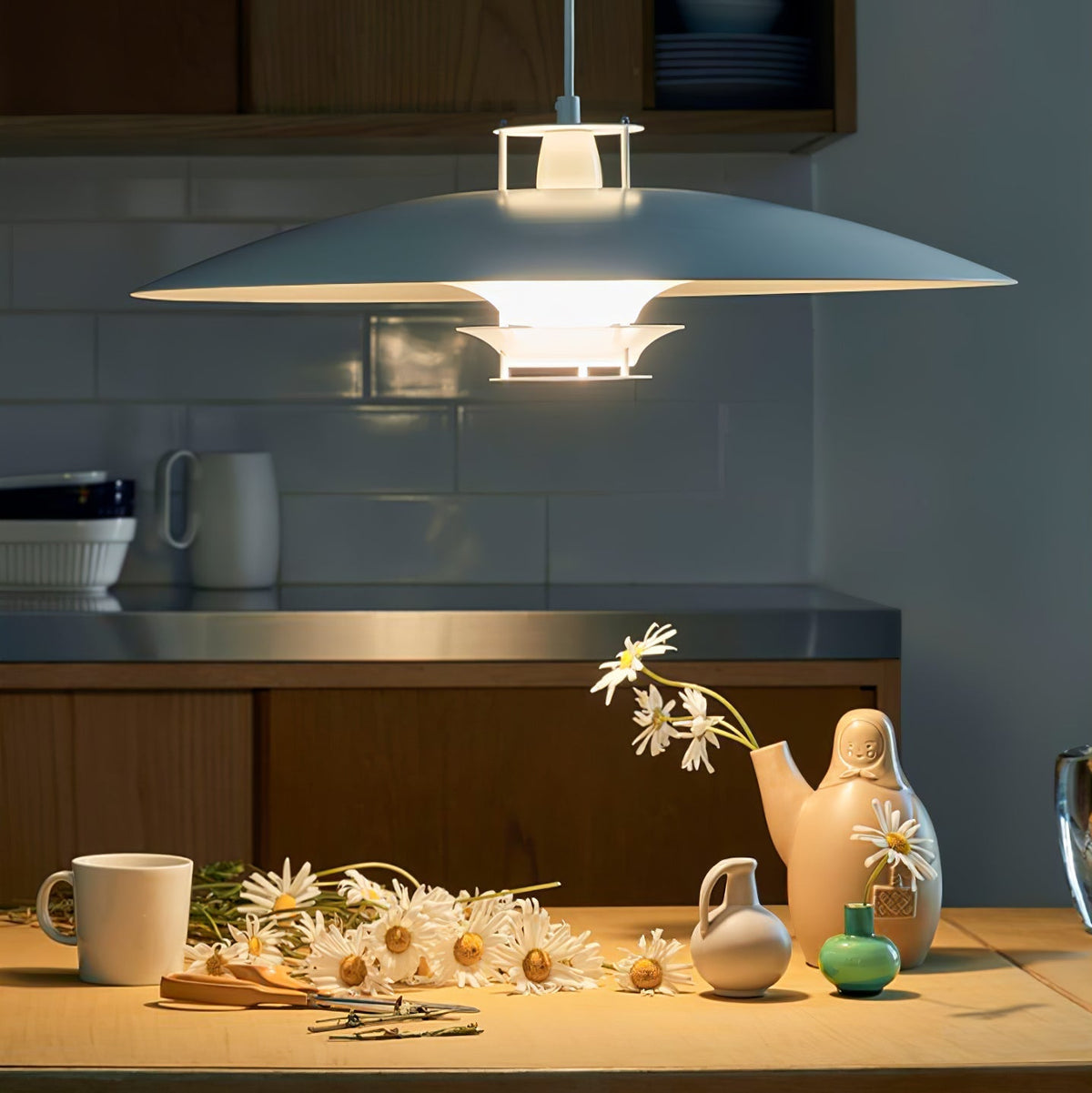 Feraaya moderne hanglamp van aluminium