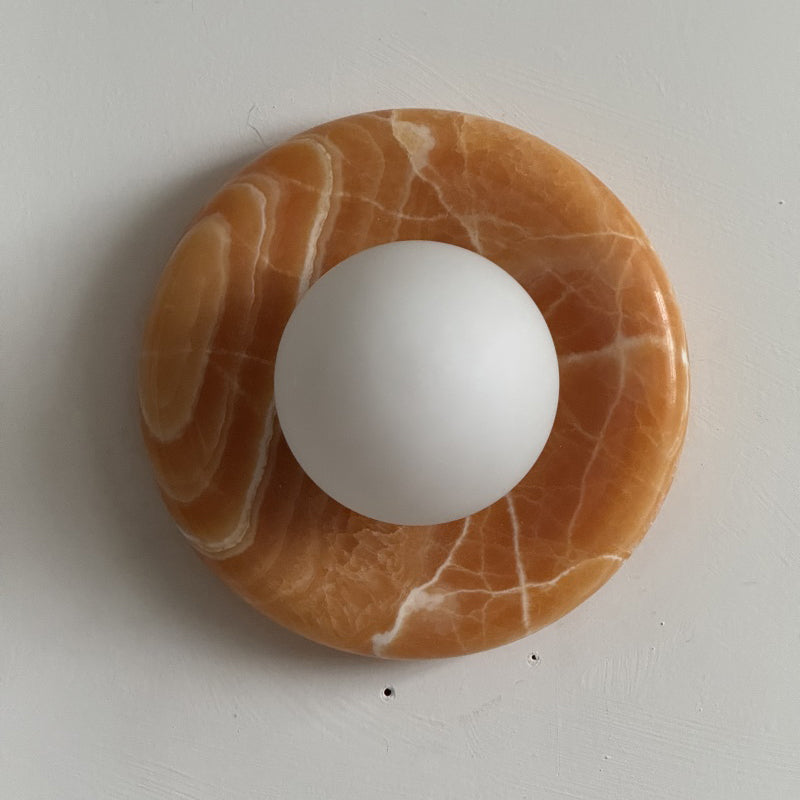 Renisenne Yellow Onyx wandlamp