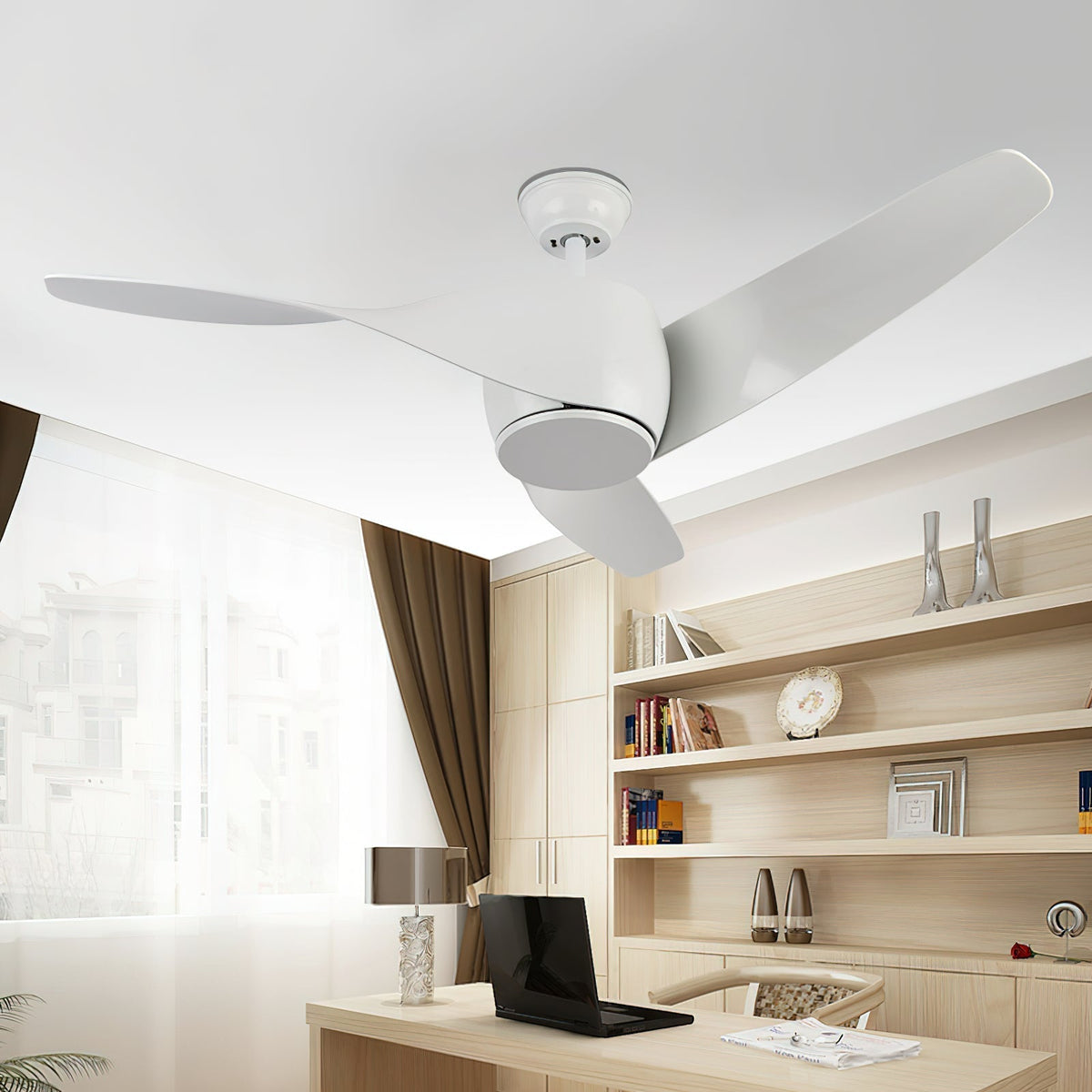 Liororeon plafondventilator met verlichting