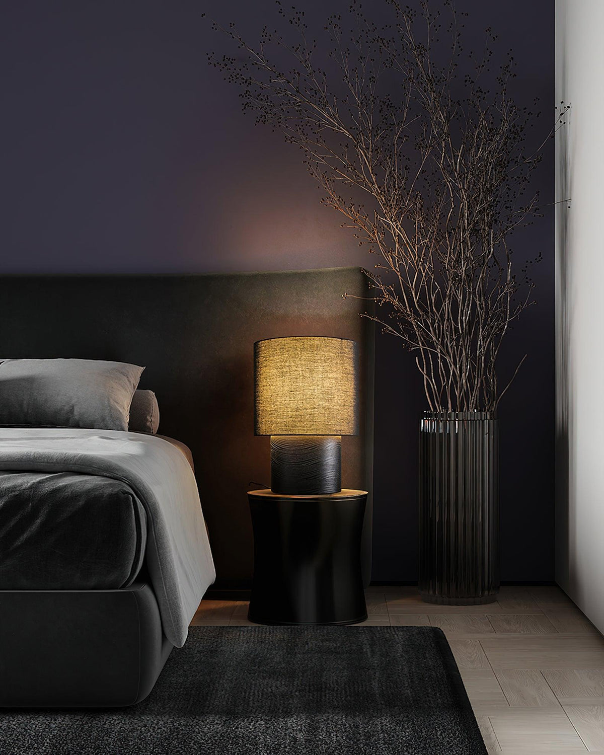Alvira Minialist Houten tafellamp