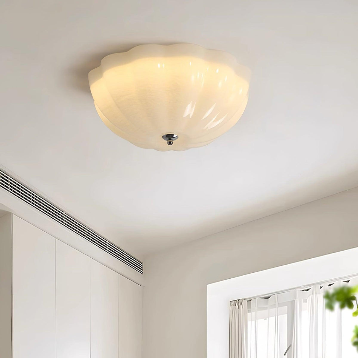 Etta plafondlamp glas Jelly Opalescent Slaapkamer