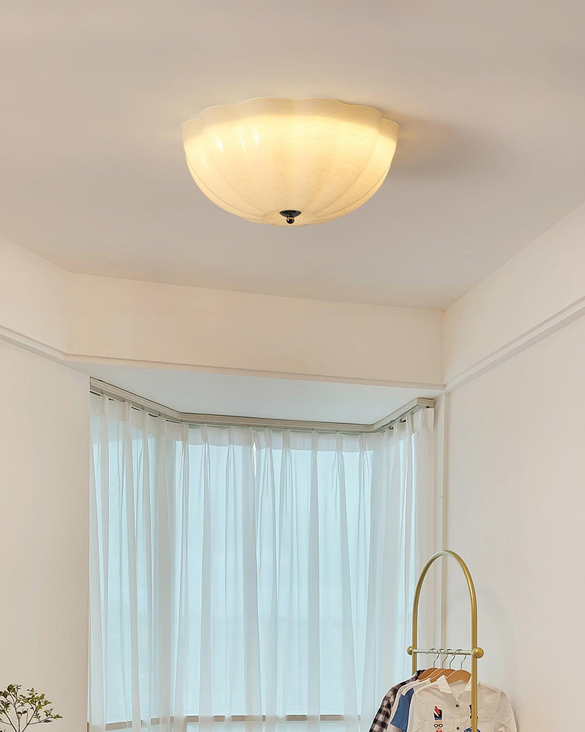 Etta plafondlamp glas Jelly Opalescent Slaapkamer