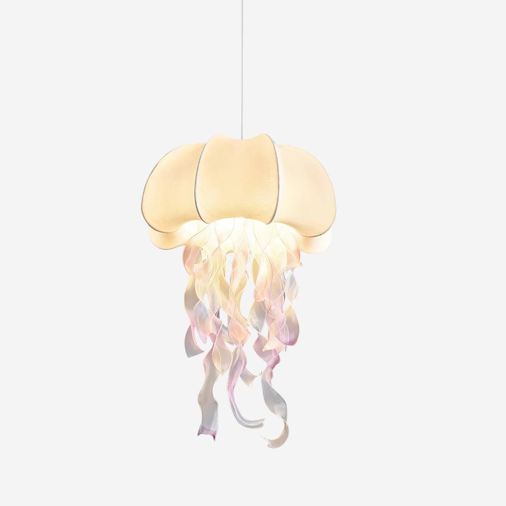 Avena hanglamp met iriserende linten