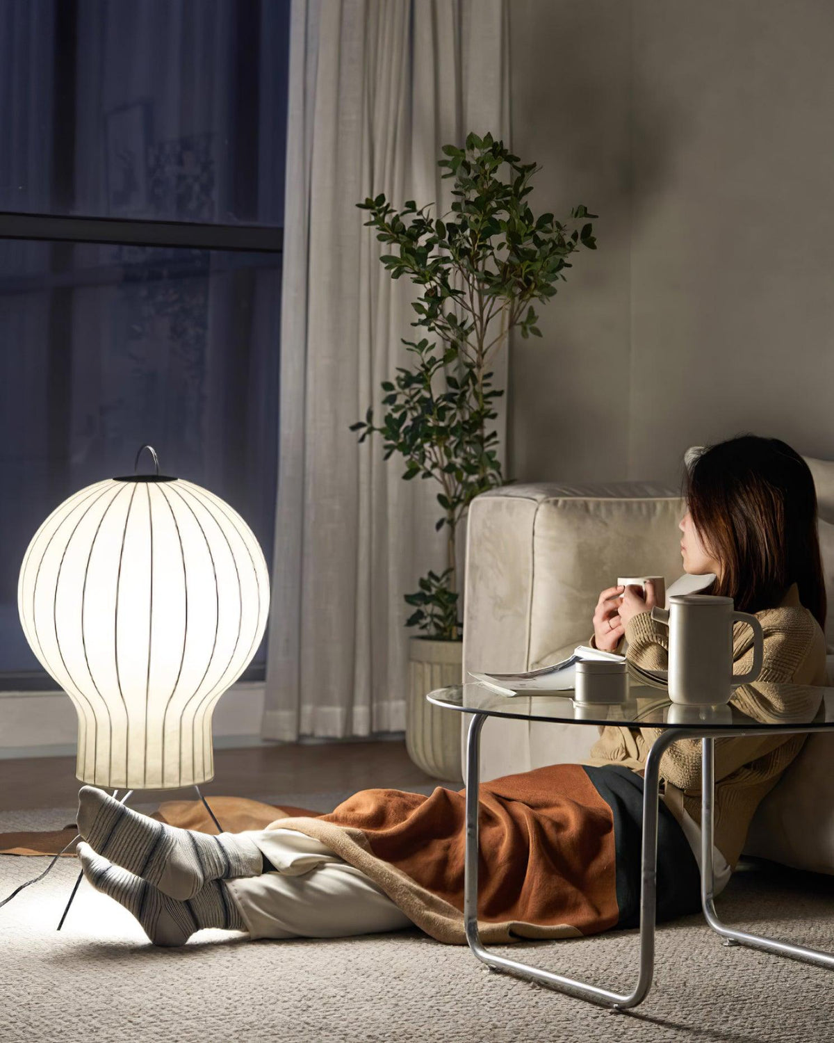Elaiine vloerlamp