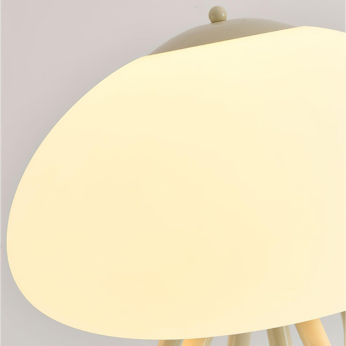 Zosilyra whimsische jellyfish tafellamp van glas