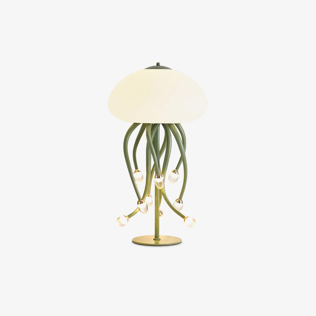 Zosilyra whimsische jellyfish tafellamp van glas