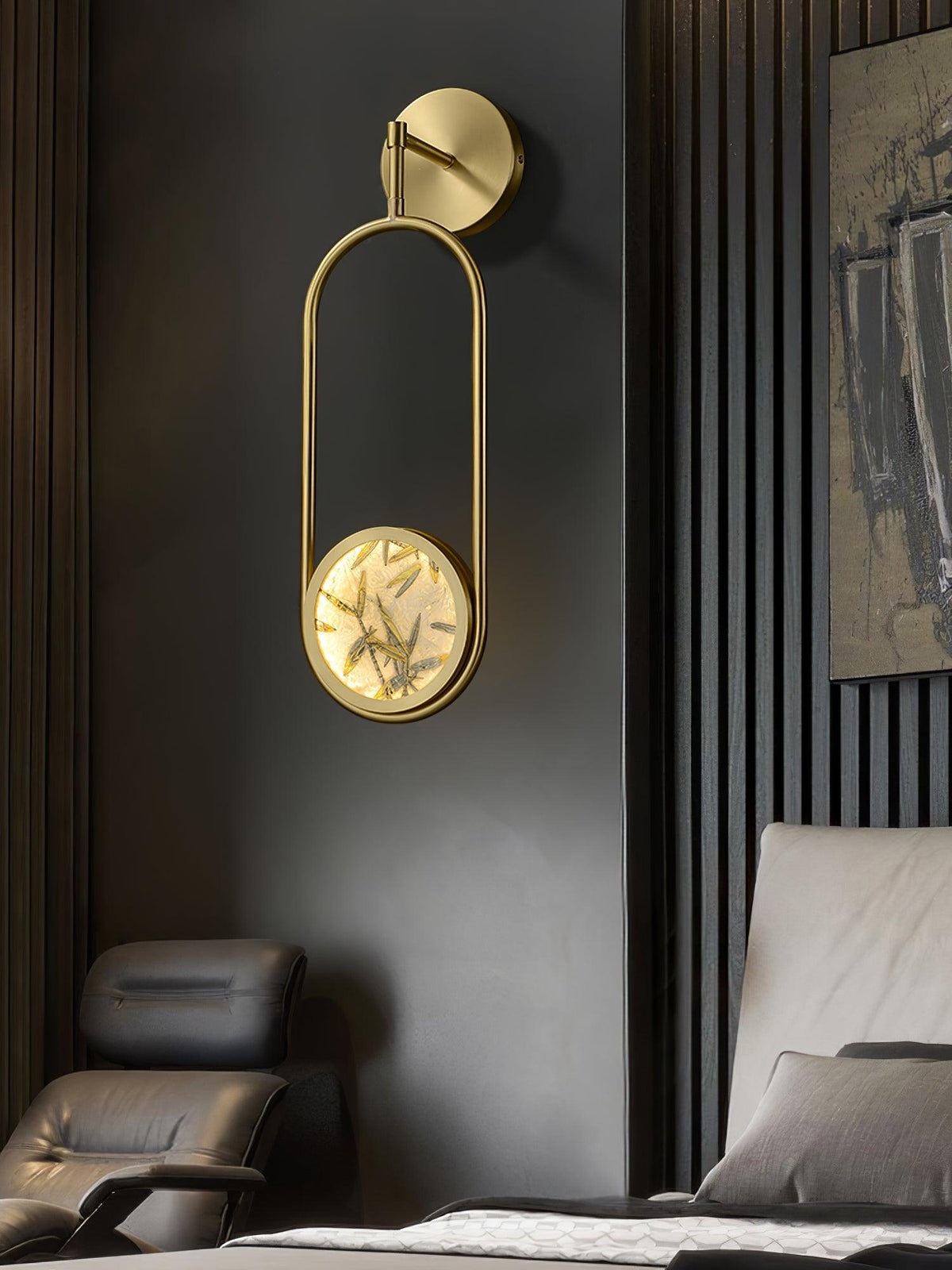 Casaraine Luxe messing wandlamp