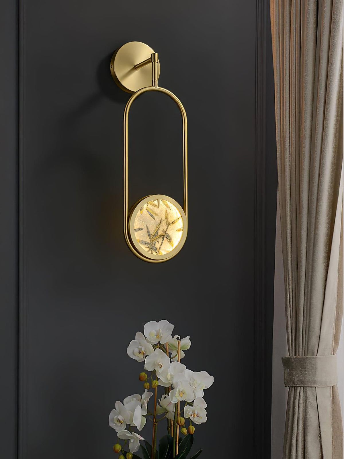 Casaraine Luxe messing wandlamp