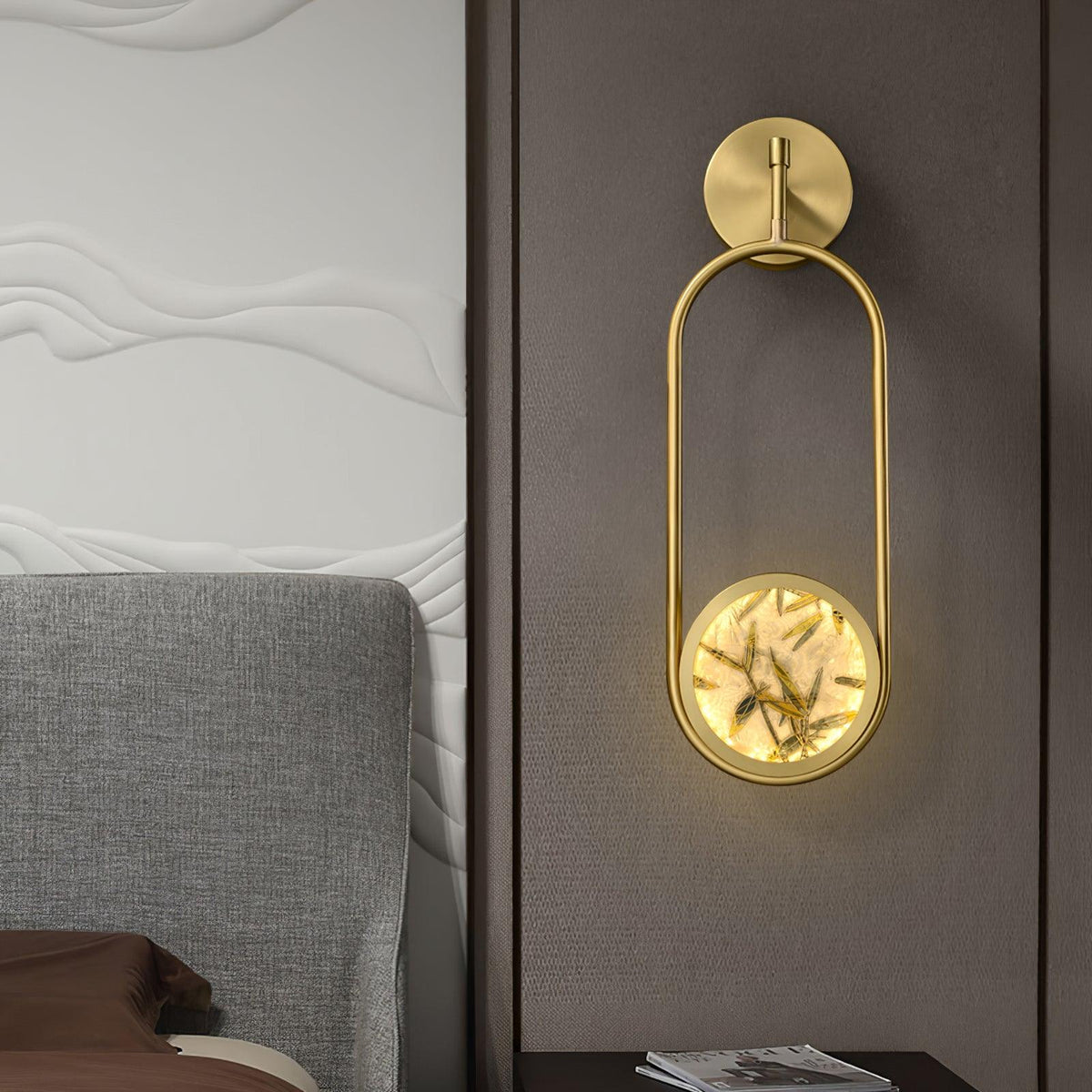 Casaraine Luxe messing wandlamp