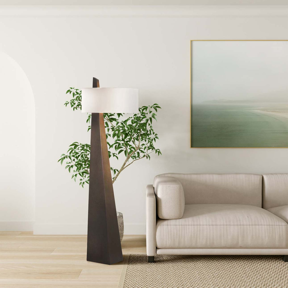 Renalise Obelisk vloerlamp