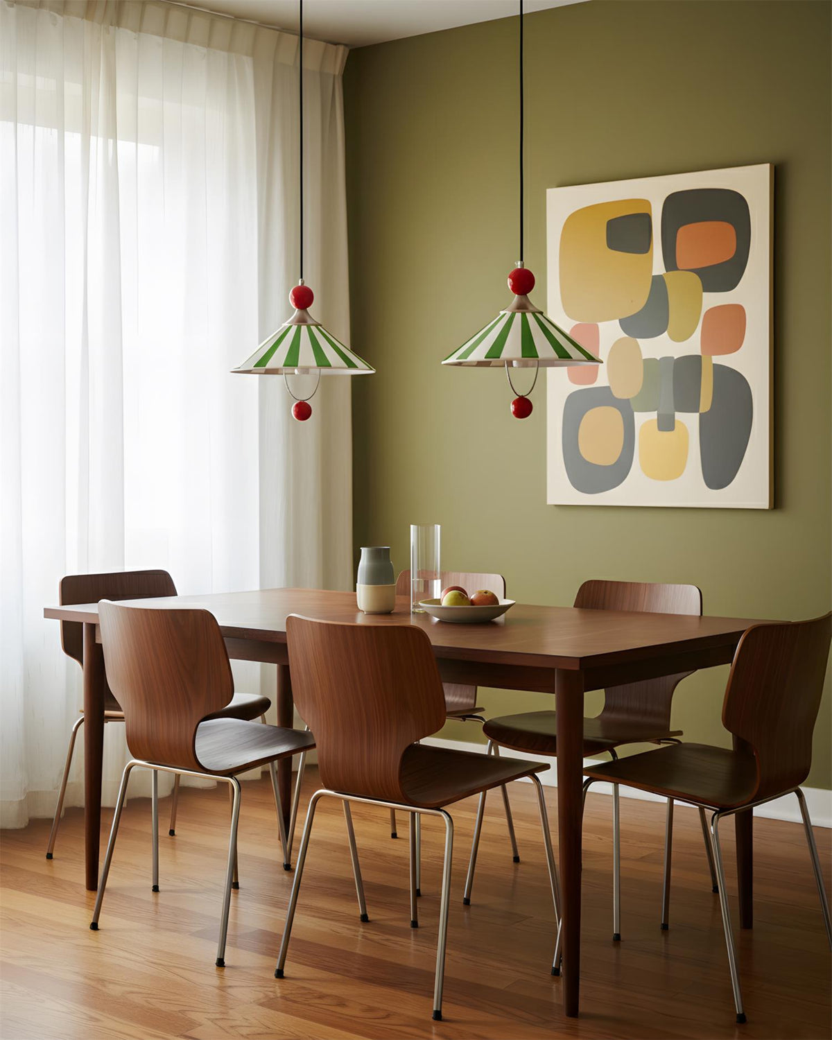 Velanelia hanglamp groen