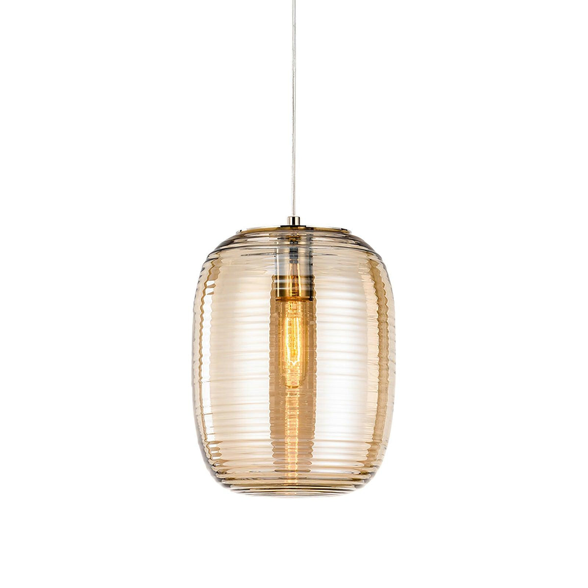 Eirinelia hanglamp met rookglas