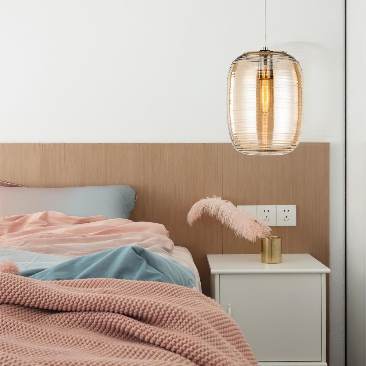 Eirinelia hanglamp met rookglas