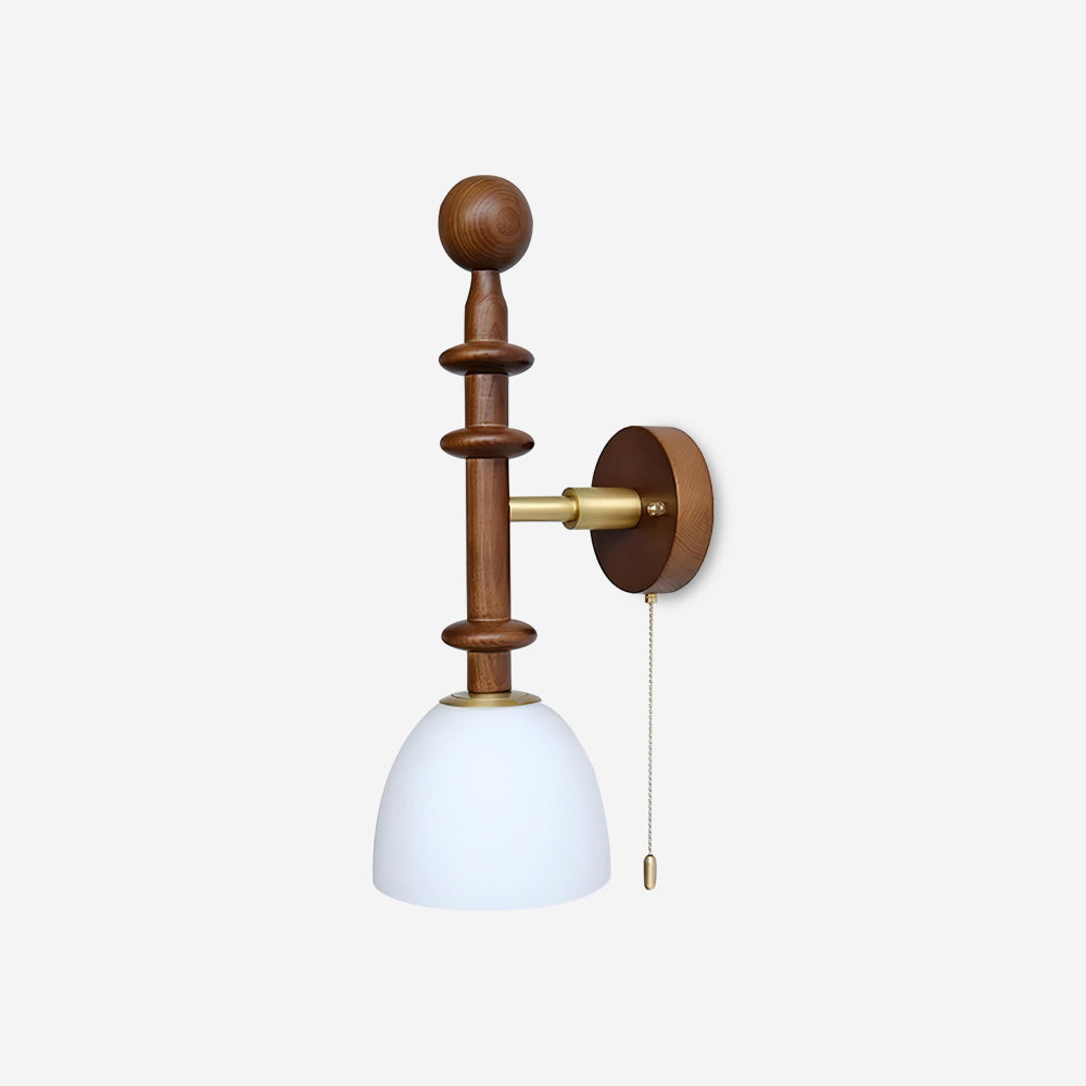 Aldorelia wandlamp hout modern